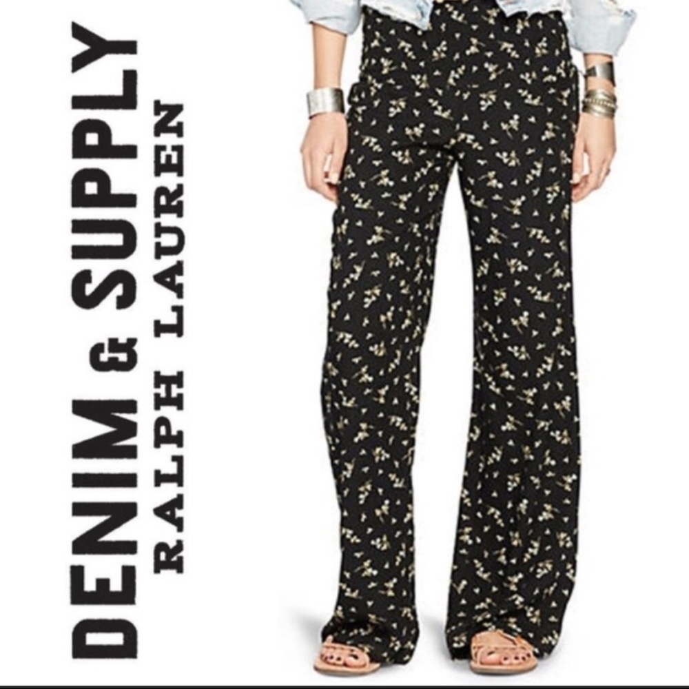 Ralph Lauren Denim Supply Wide Leg Pants